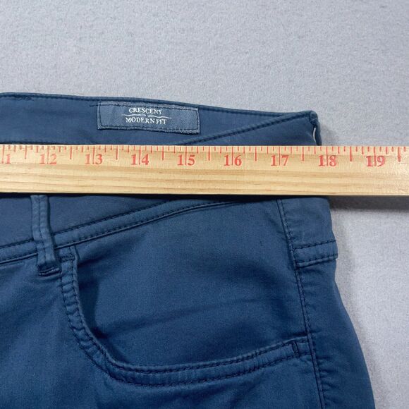 BALLIN Pants Mens Size 36x34 Crescent Modern Fit 5-Pocket Navy Blue NWT‎ - Picture 7 of 14